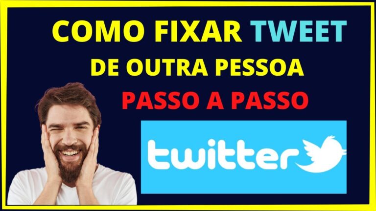 Como fixar um tweet de outra pessoa